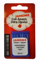Janome 12 Numara İğne 130/705 - 80 / 12 - JANOME
