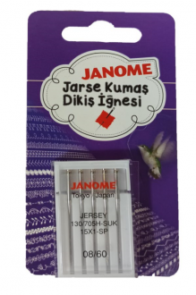 Janome 8 Numara Jersey İğne 130/705 JERSEY - 60 / 08