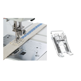 Janome Saten Ayak Tabanı Şeffaf RJ-7303 - 3