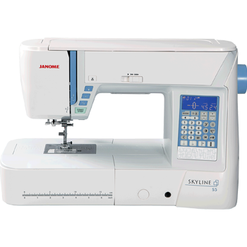 Janome Skyline S5 Taşınabilir Elektronik Dikiş Nakış Makinası - 1